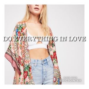 New Do Everything In Love Kimono 🥀🥀🥀